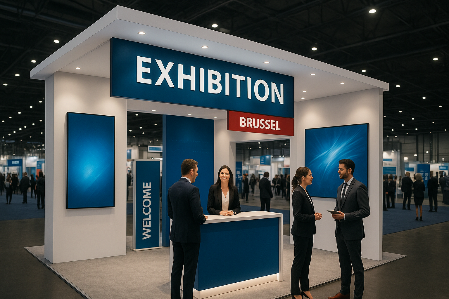 Why Partnering with the Best Exhibition Stand Builder in Brussels 